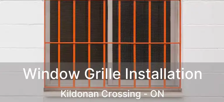  Window Grille Installation Kildonan Crossing - ON