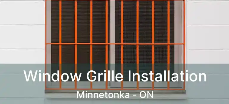  Window Grille Installation Minnetonka - ON