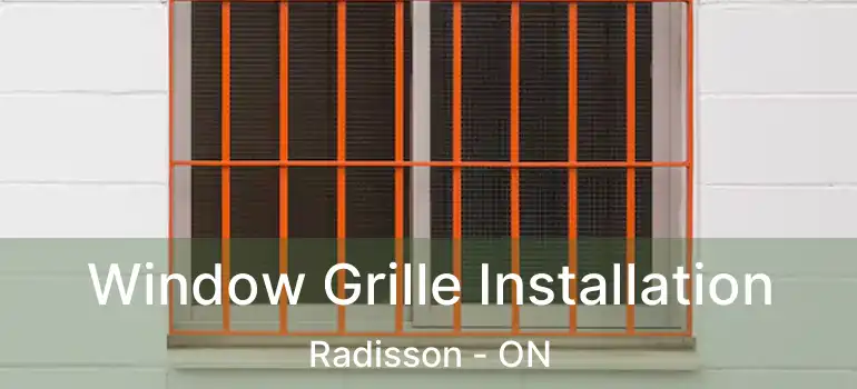  Window Grille Installation Radisson - ON