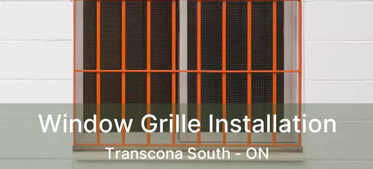 Window Grille Installation Transcona South - ON