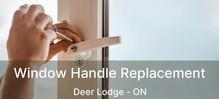  Window Handle Replacement Deer Lodge - ON