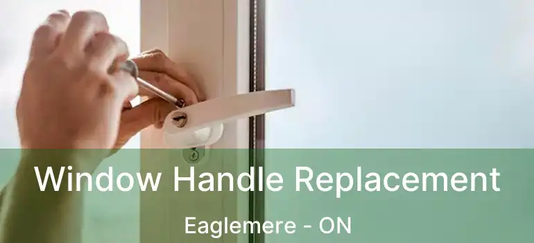  Window Handle Replacement Eaglemere - ON