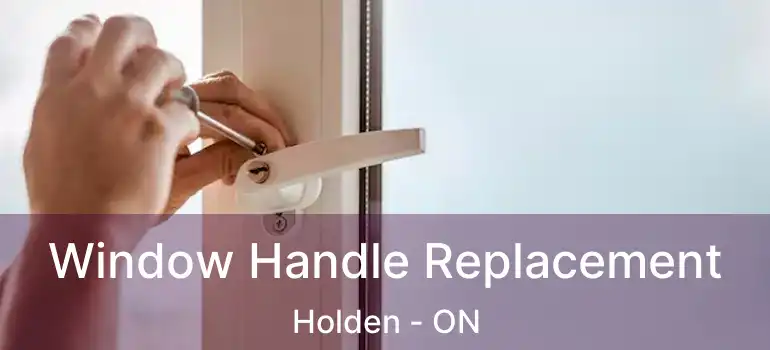  Window Handle Replacement Holden - ON