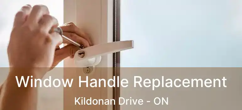  Window Handle Replacement Kildonan Drive - ON