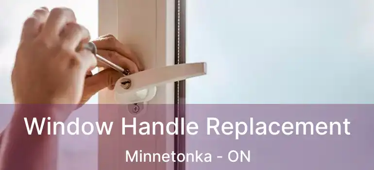  Window Handle Replacement Minnetonka - ON