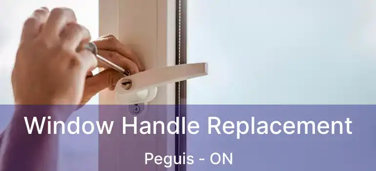  Window Handle Replacement Peguis - ON