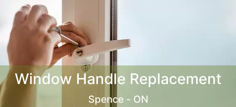  Window Handle Replacement Spence - ON