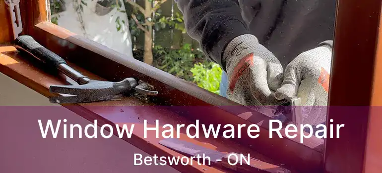  Window Hardware Repair Betsworth - ON