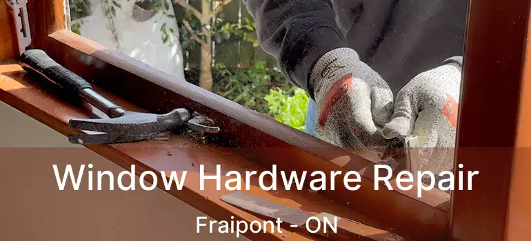  Window Hardware Repair Fraipont - ON