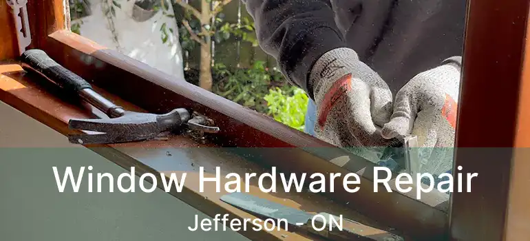  Window Hardware Repair Jefferson - ON