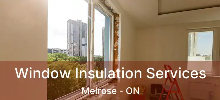  Window Insulation Services Melrose - ON
