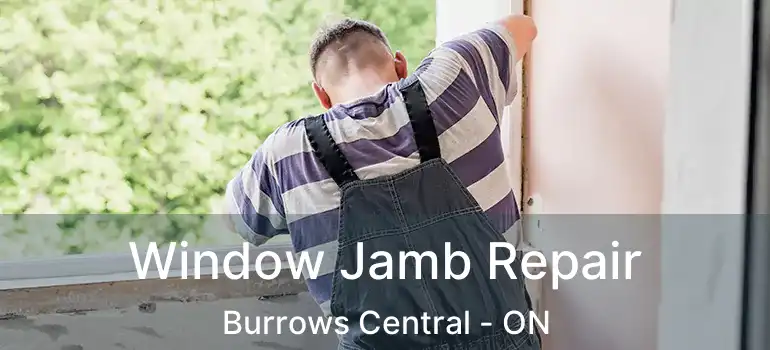  Window Jamb Repair Burrows Central - ON