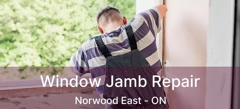  Window Jamb Repair Norwood East - ON