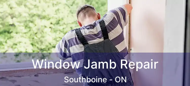  Window Jamb Repair Southboine - ON