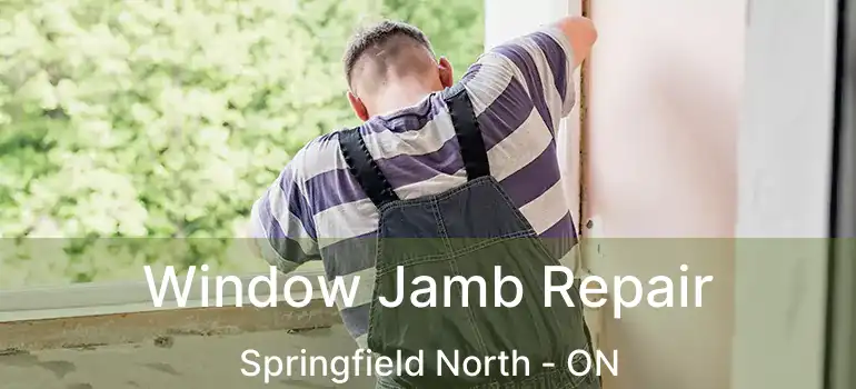  Window Jamb Repair Springfield North - ON