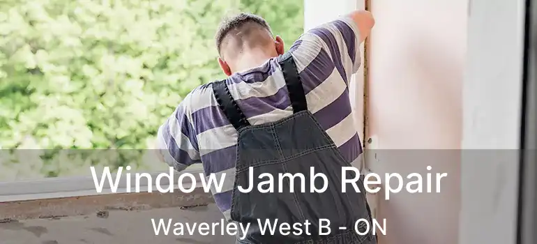  Window Jamb Repair Waverley West B - ON