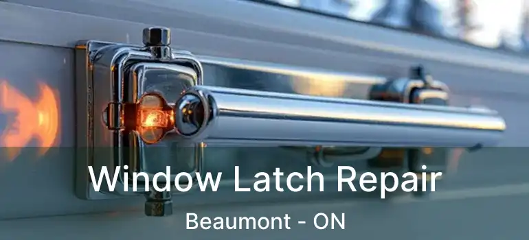  Window Latch Repair Beaumont - ON