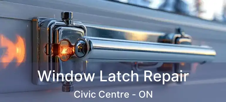  Window Latch Repair Civic Centre - ON