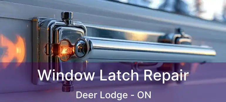  Window Latch Repair Deer Lodge - ON