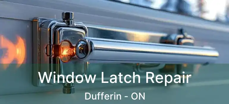  Window Latch Repair Dufferin - ON