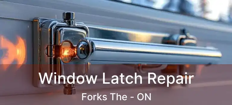  Window Latch Repair Forks The - ON