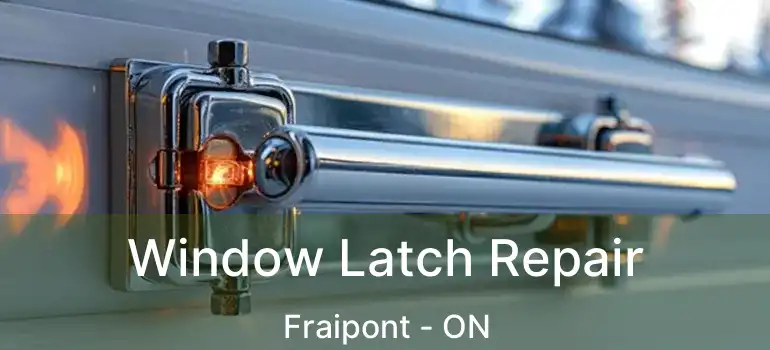  Window Latch Repair Fraipont - ON