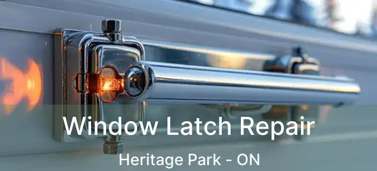  Window Latch Repair Heritage Park - ON