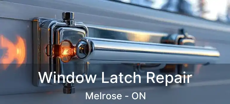  Window Latch Repair Melrose - ON