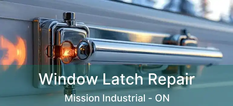  Window Latch Repair Mission Industrial - ON