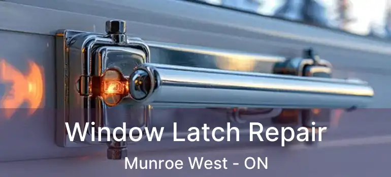  Window Latch Repair Munroe West - ON