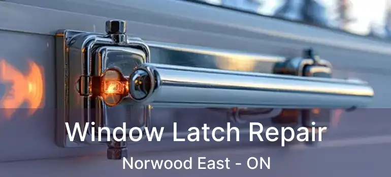  Window Latch Repair Norwood East - ON
