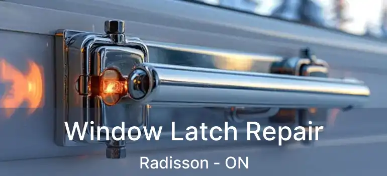  Window Latch Repair Radisson - ON