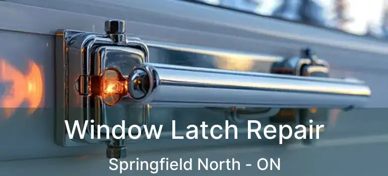  Window Latch Repair Springfield North - ON