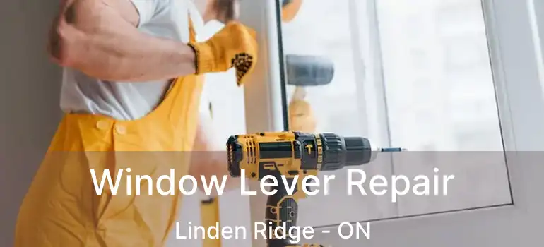  Window Lever Repair Linden Ridge - ON