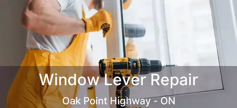  Window Lever Repair Oak Point Highway - ON