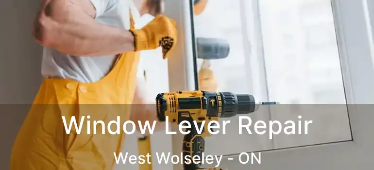  Window Lever Repair West Wolseley - ON