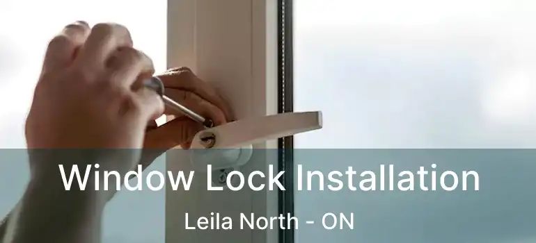  Window Lock Installation Leila North - ON