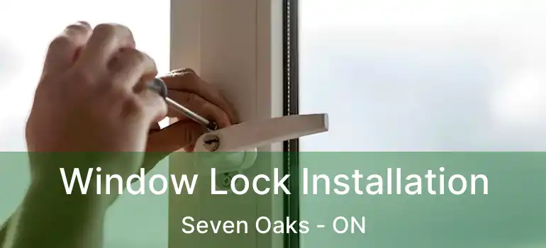  Window Lock Installation Seven Oaks - ON