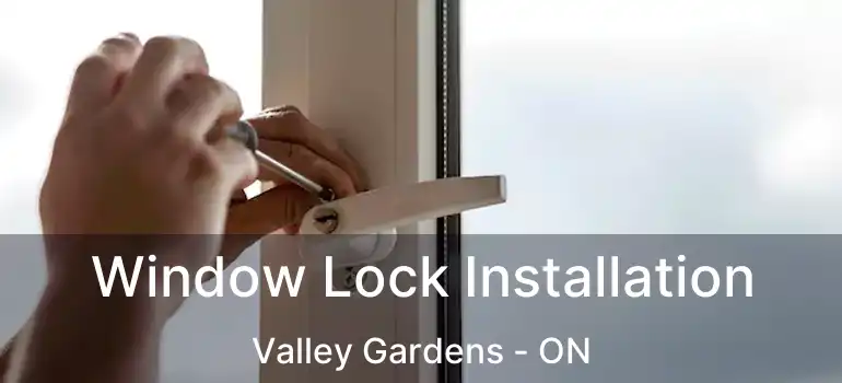  Window Lock Installation Valley Gardens - ON