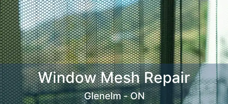  Window Mesh Repair Glenelm - ON