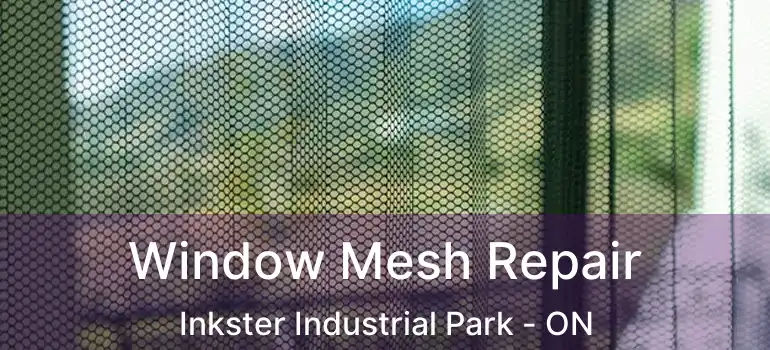  Window Mesh Repair Inkster Industrial Park - ON