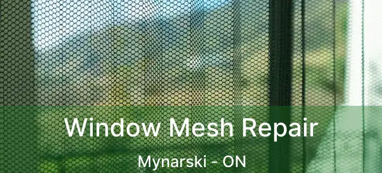  Window Mesh Repair Mynarski - ON