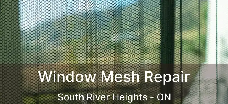  Window Mesh Repair South River Heights - ON