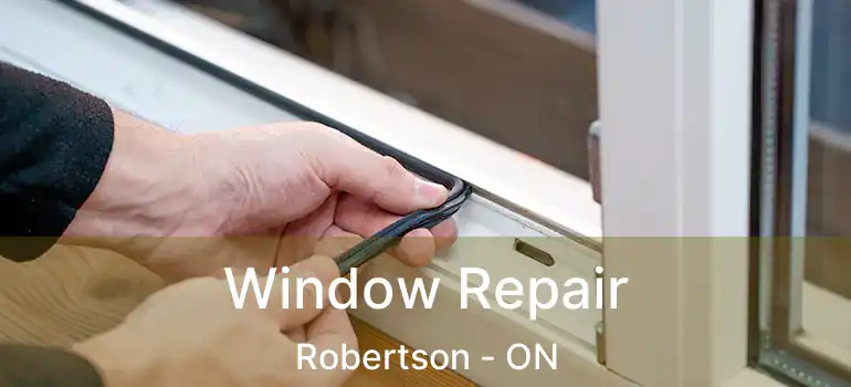  Window Repair Robertson - ON