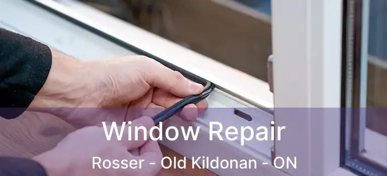  Window Repair Rosser - Old Kildonan - ON