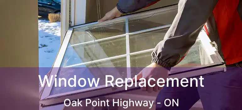  Window Replacement Oak Point Highway - ON