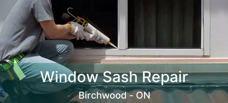  Window Sash Repair Birchwood - ON