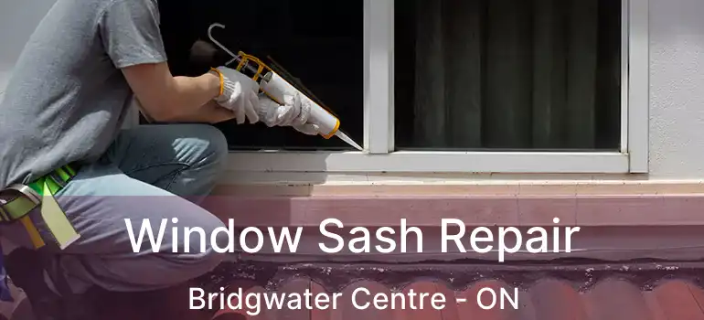  Window Sash Repair Bridgwater Centre - ON