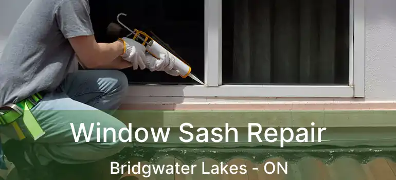 Window Sash Repair Bridgwater Lakes - ON
