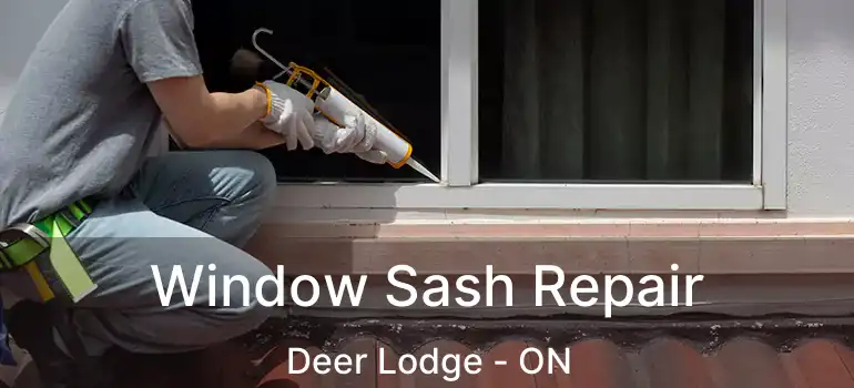 Window Sash Repair Deer Lodge - ON